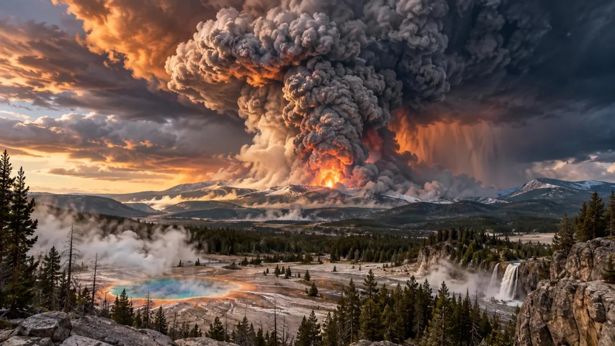 黃石超級火山爆發：人類滅絕的可能情境與影響