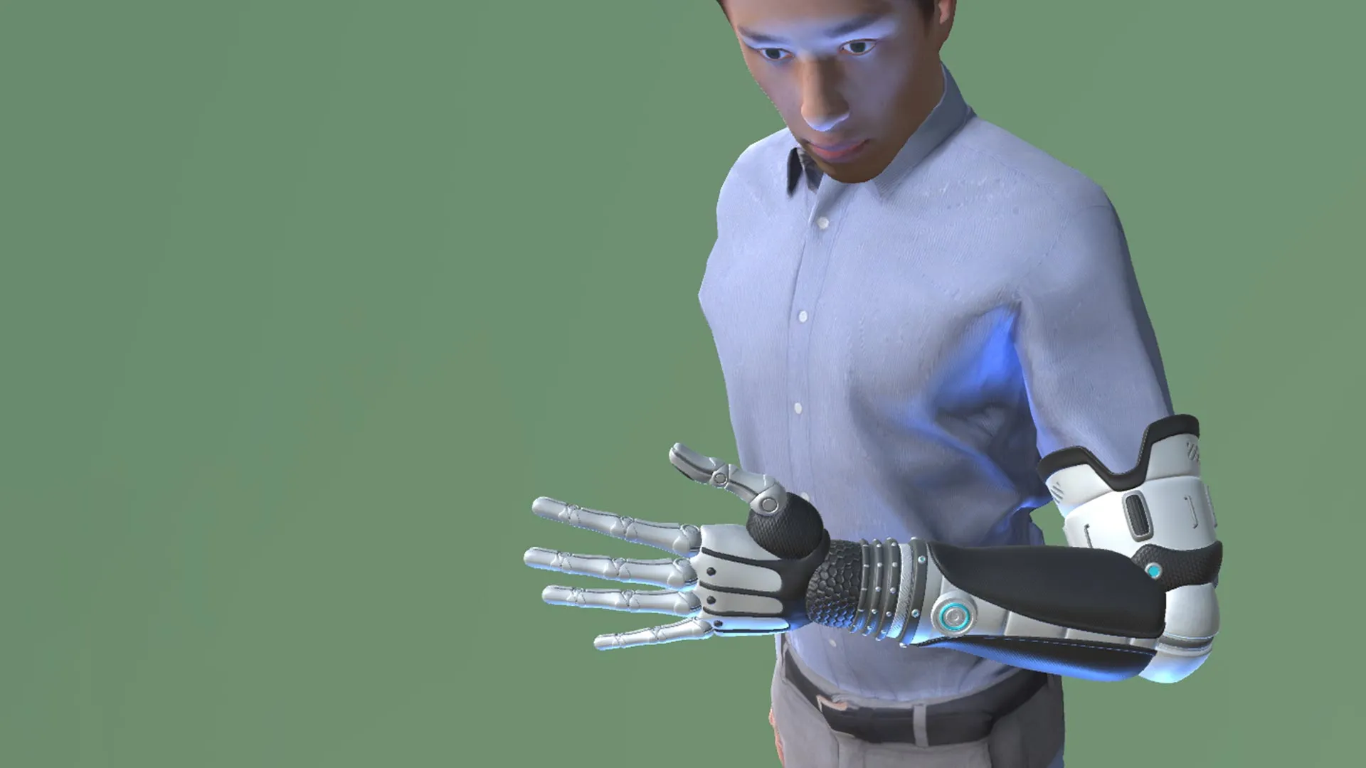 The Perfect Speed for AI Prosthetic Arms