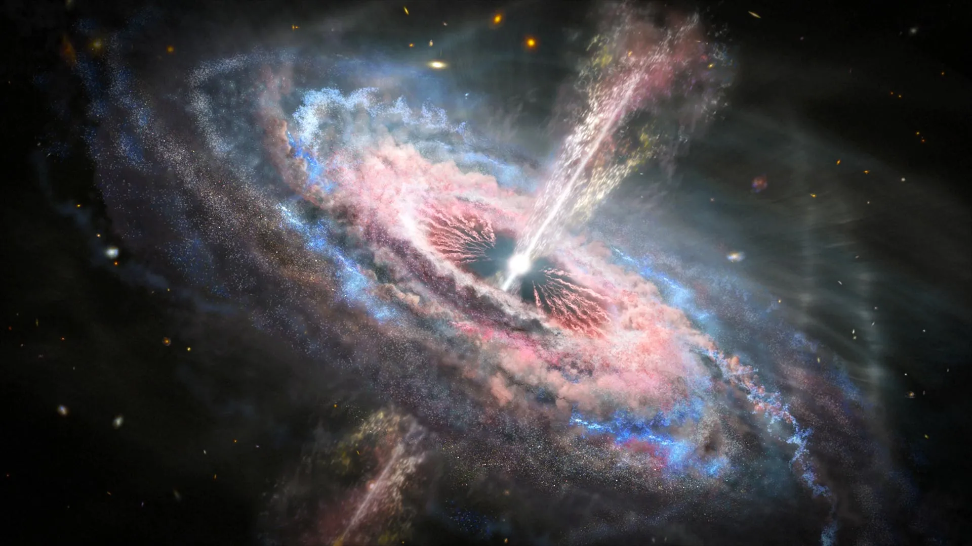Monster black holes are silencing star formation across the universe