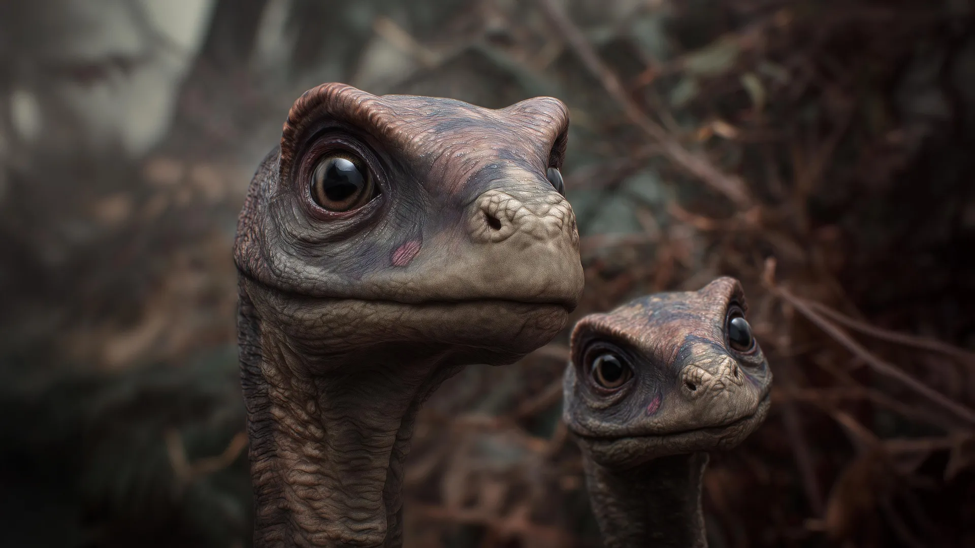 Baby Dinosaurs Fed Jurassic Predators