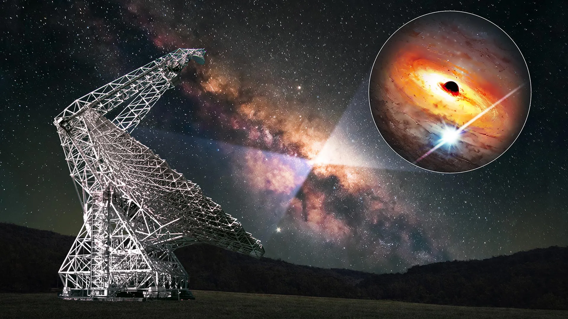 Ultra-fast pulsar found near the Milky Way’s supermassive black hole