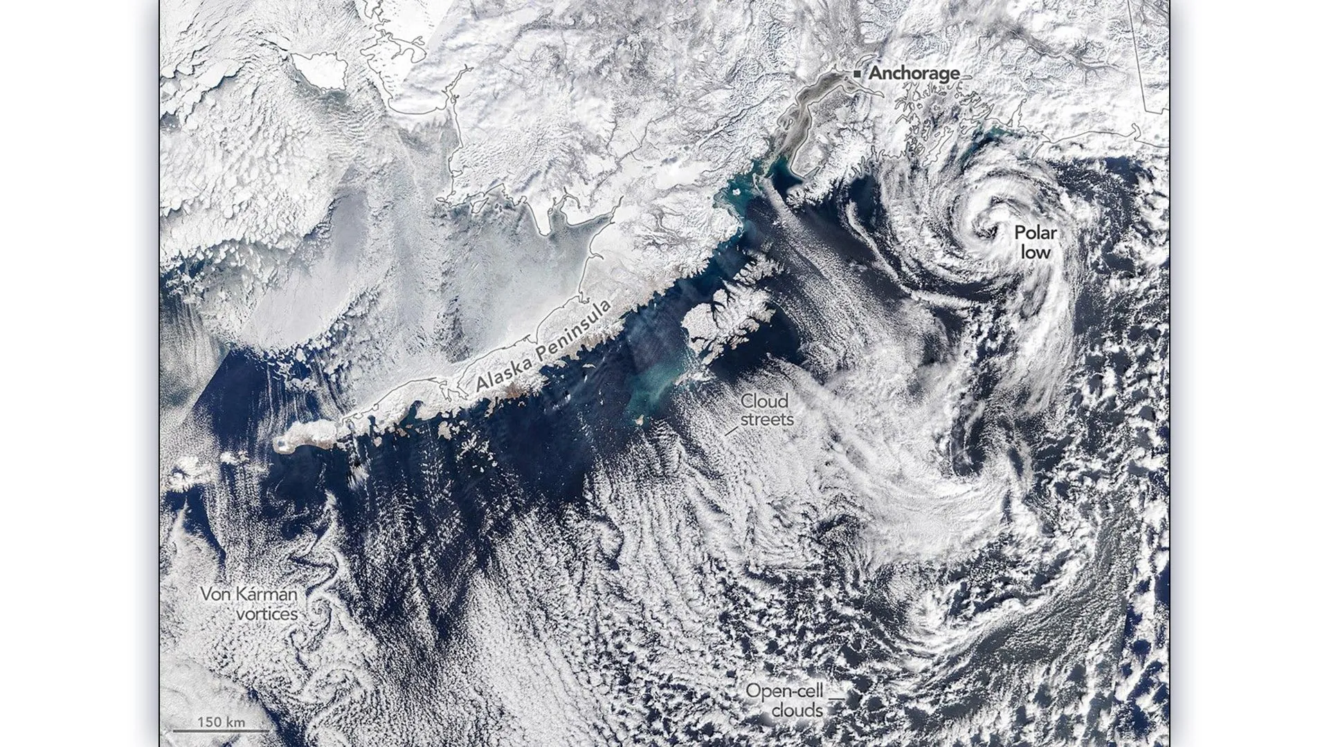 Alaska’s Sky Fills With Swirls and Storms