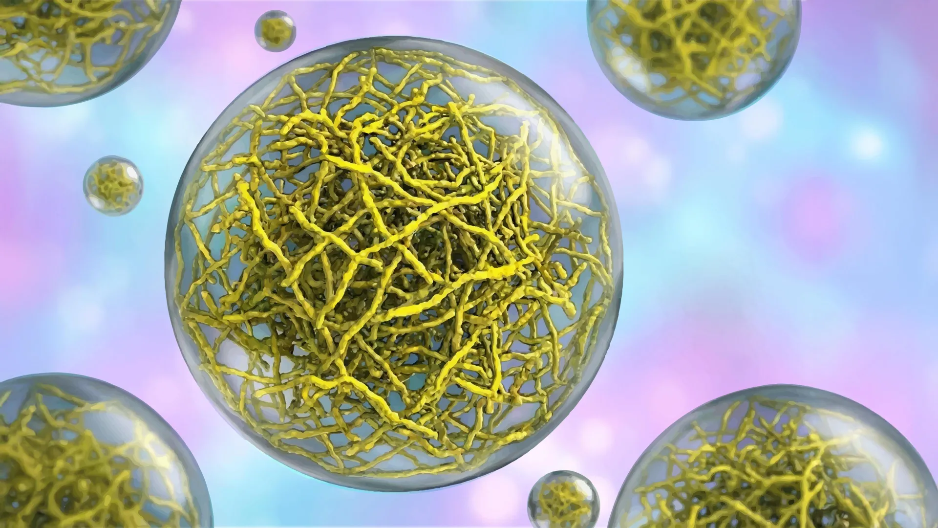 Secret Architecture Inside Cells