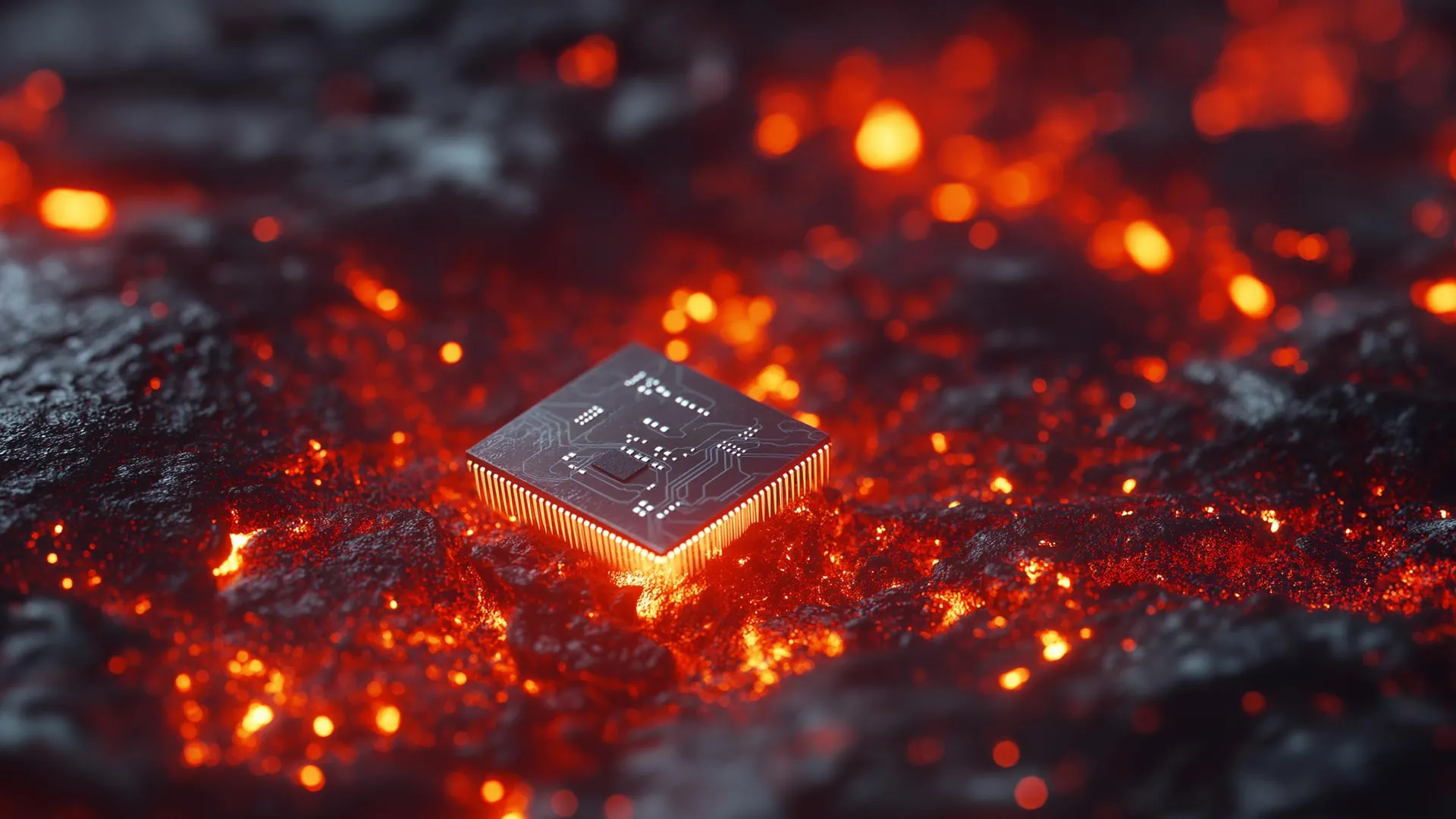 This new chip survives 1300°F (700°C) and could change AI forever