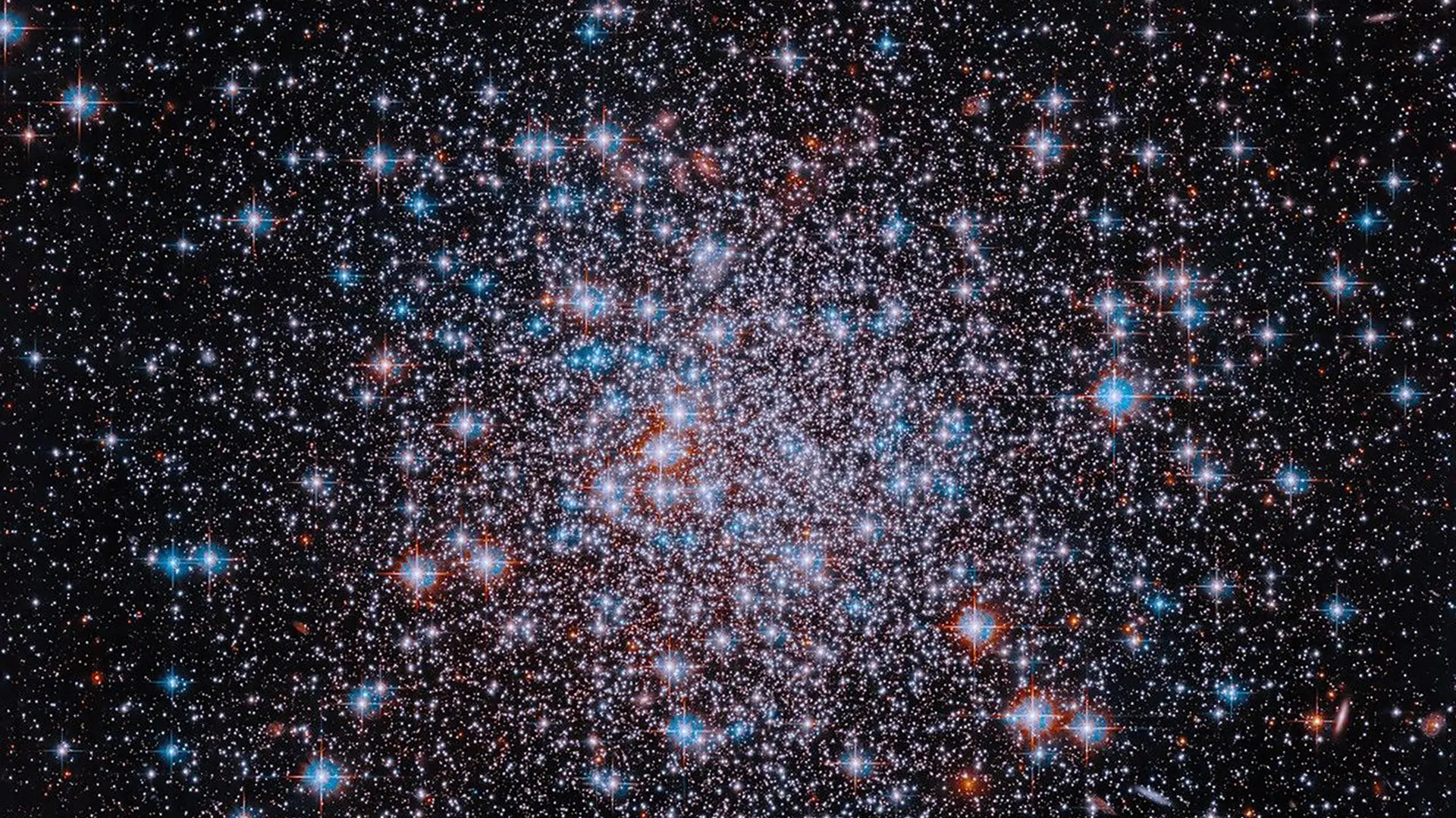 Hubble Reveals Ancient Star Cluster