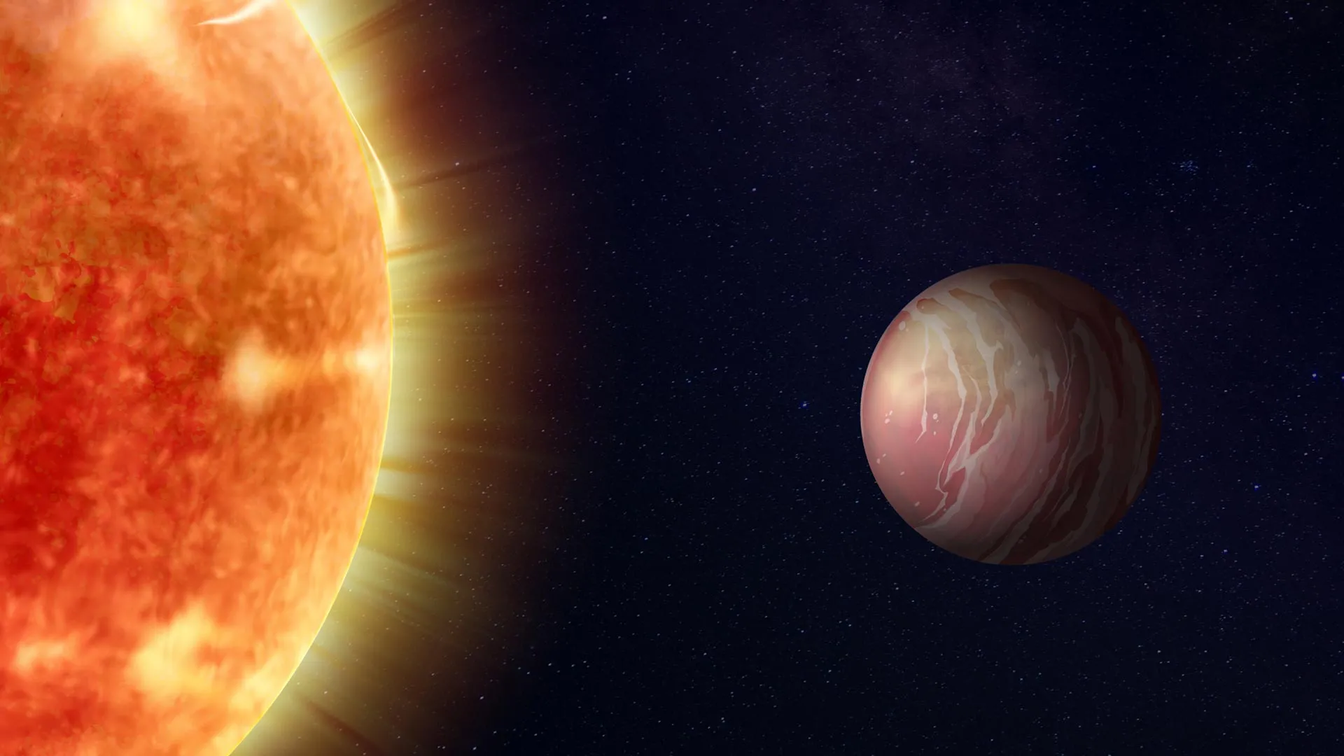 A Lava Planet With a Giant Sunscreen