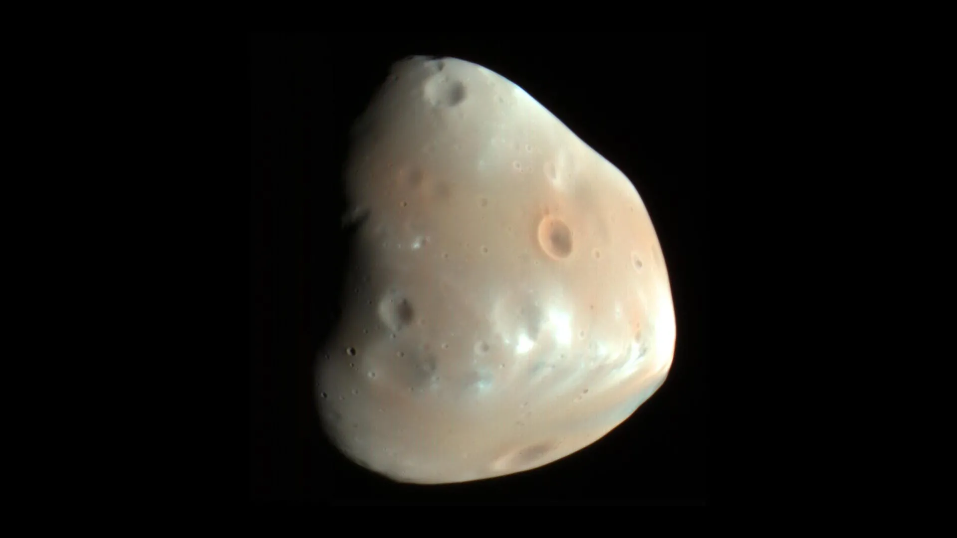 Asteroid Strike Remade Mars’ Moon Deimos