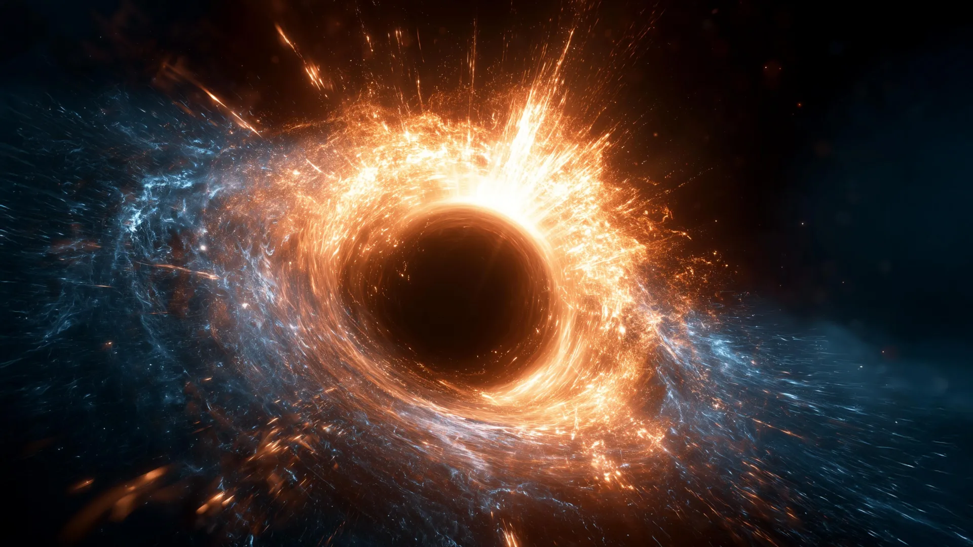 JWST Catches a Black Hole Feeding