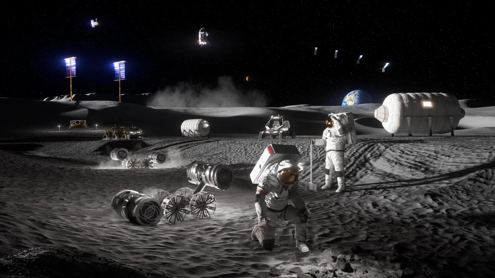 NASA Reveals New Moon Base Investigations