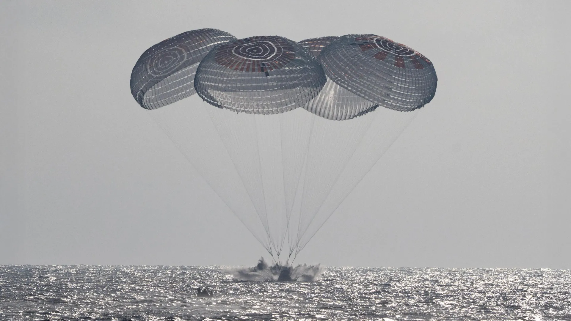 NASA's Crew-12 Astronauts Splash Down