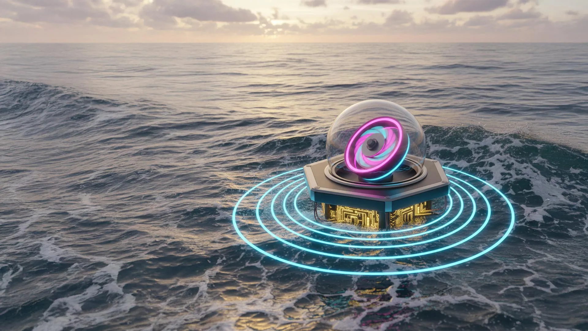 A spinning gyroscope could finally unlock ocean wave energy