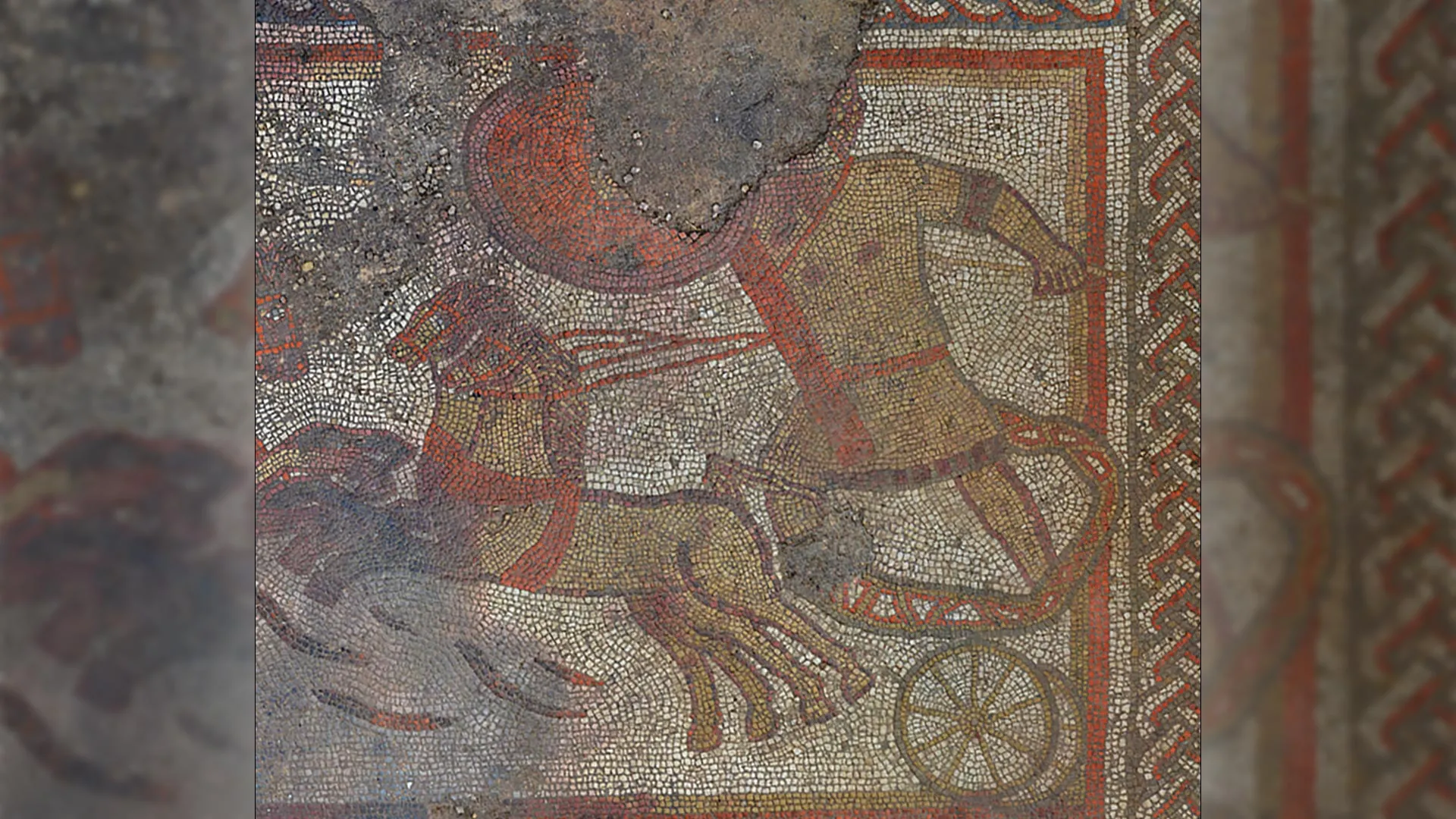 Roman Mosaic Rewrites the Trojan War