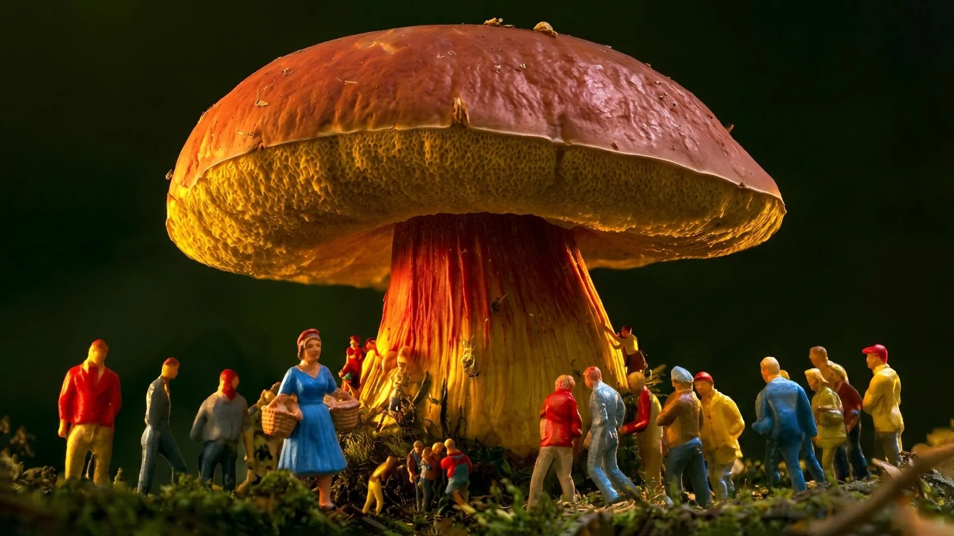 This Mushroom Makes People See Tiny Humans