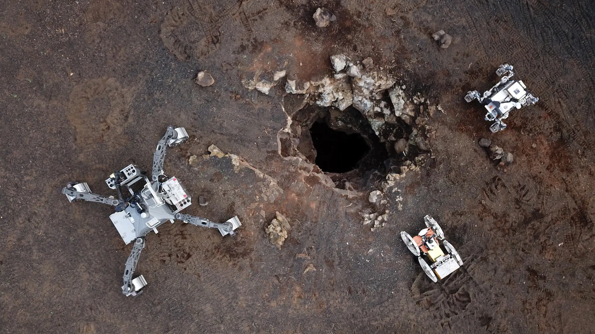 Autonomous Robots Could Map Lunar Lava Tubes