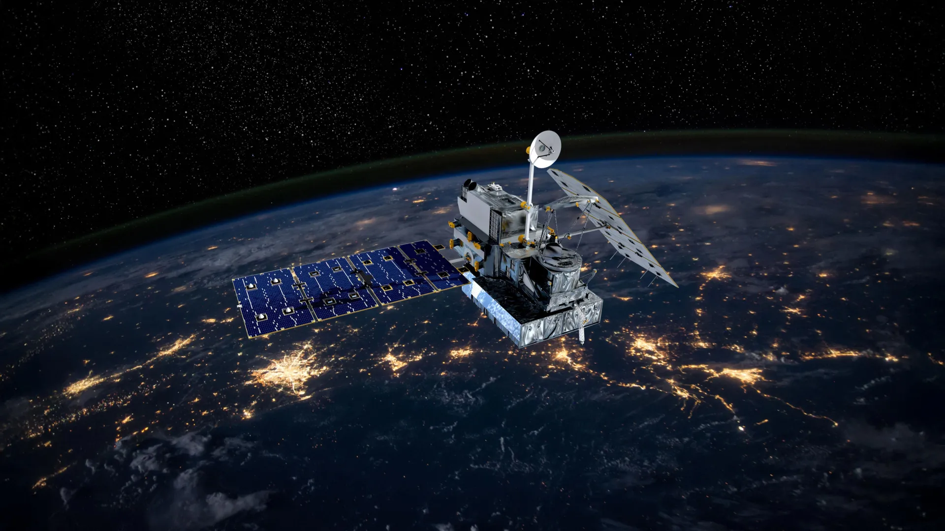 https://www.sciencedaily.com/images/1920/spacecraft-satellite-orbiting-earth.webp
