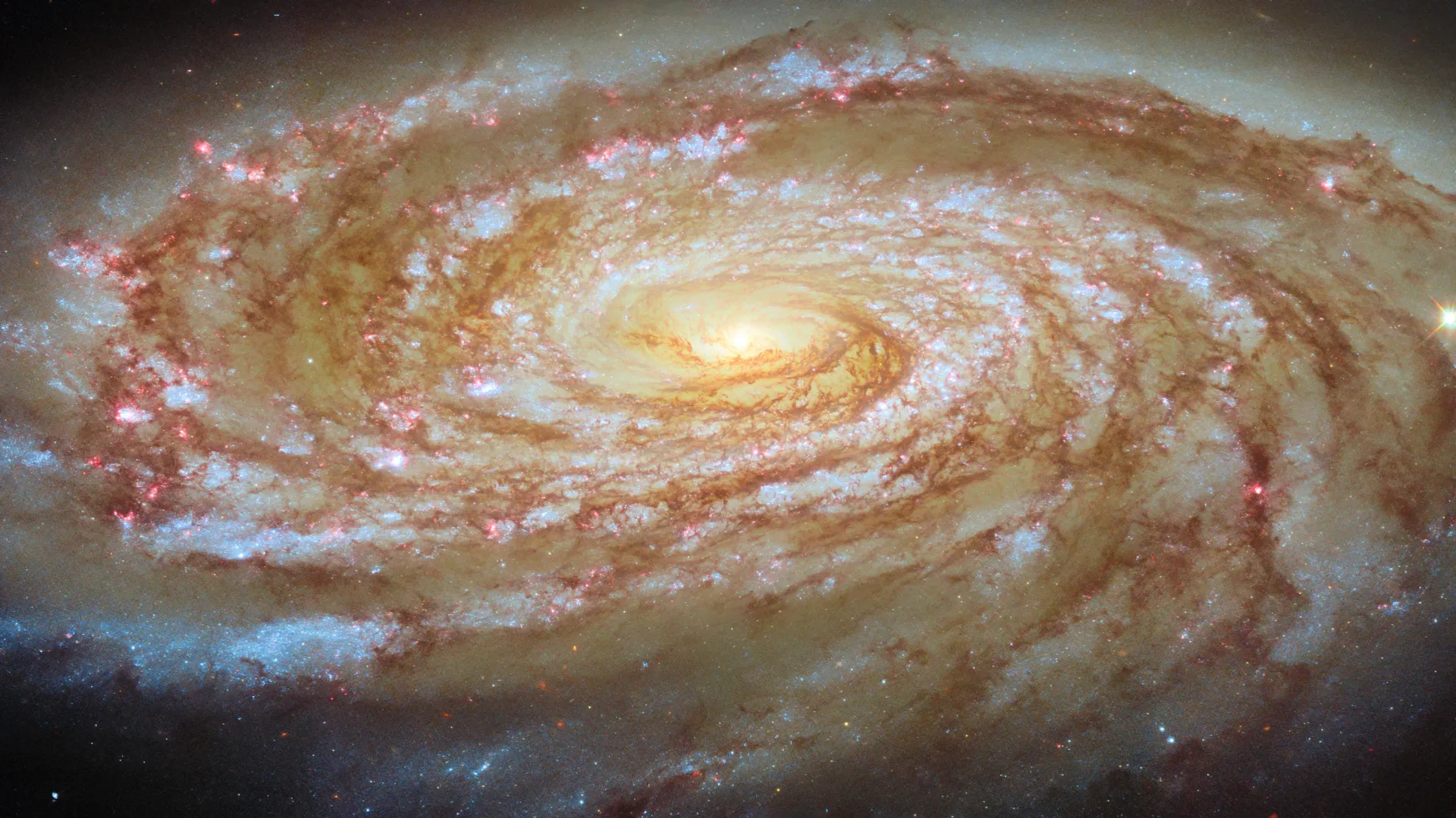 Hubble Captures M88's Perilous Journey