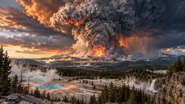 黃石超級火山爆發：人類滅絕的可能情境與影響